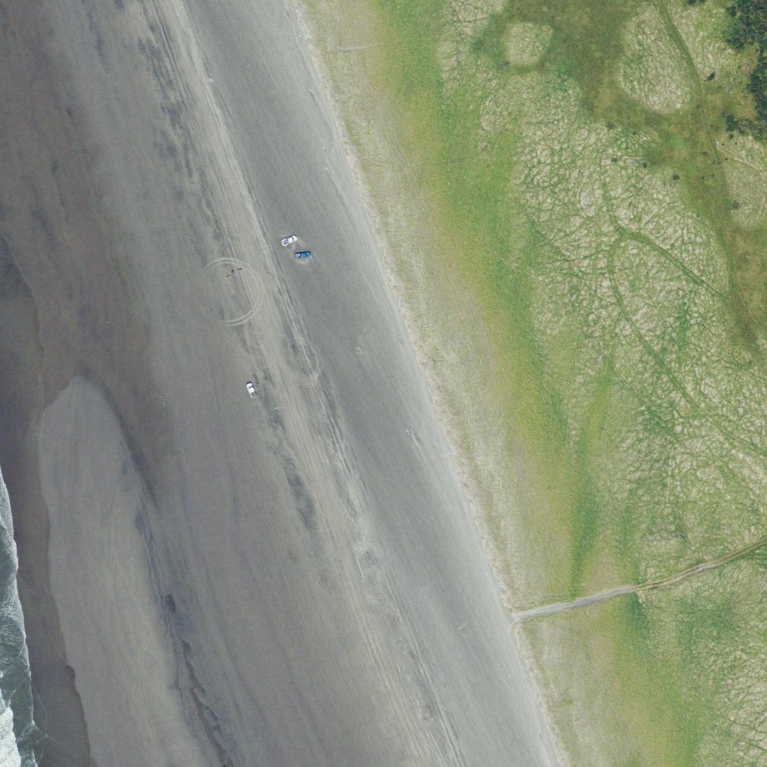 Aerial map of Delaura Beach