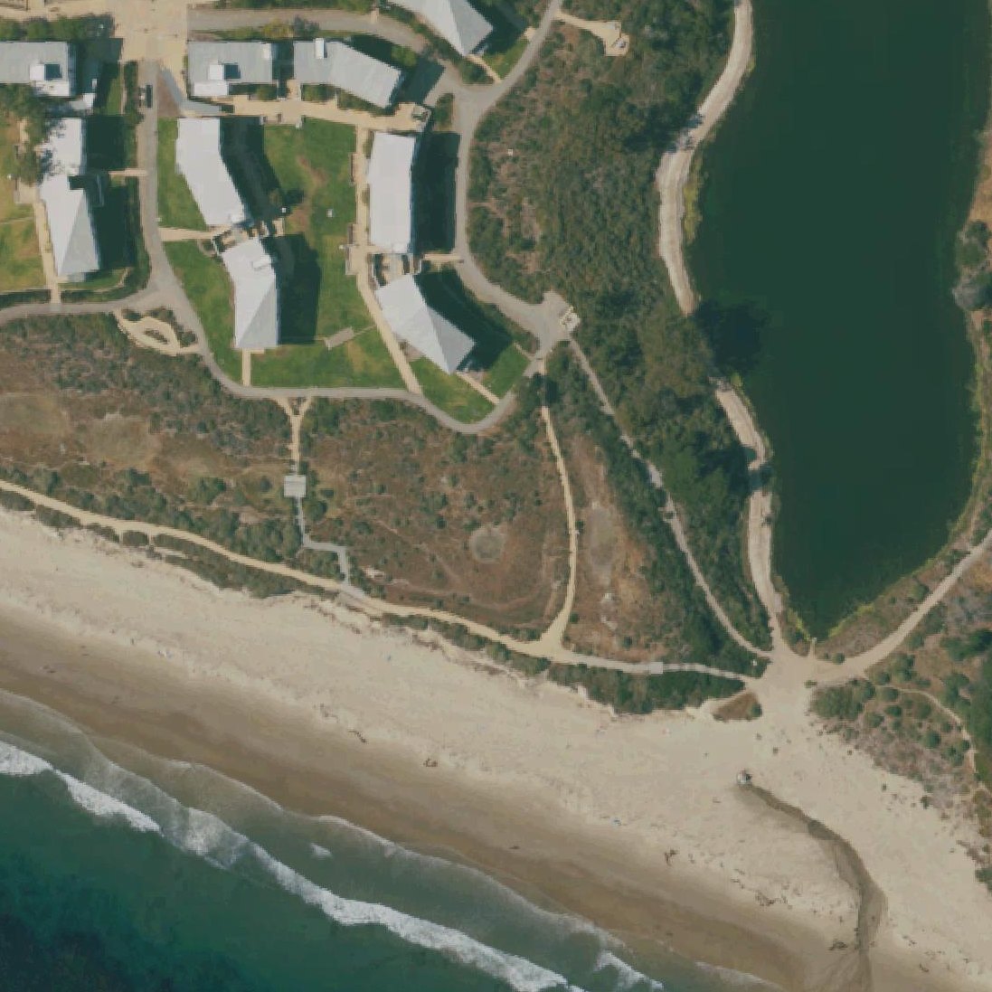 Aerial map of Depressions Beach IVKC