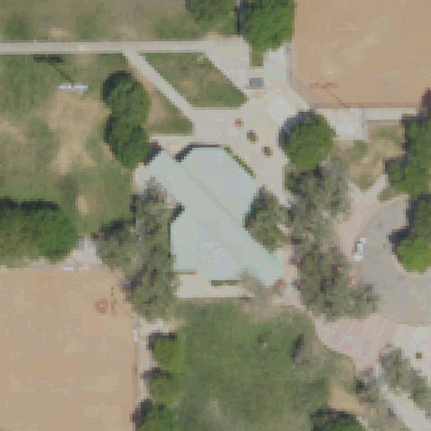 Aerial map of Desert Sands Park