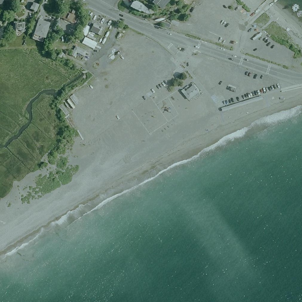 Aerial map of Devereux Beach