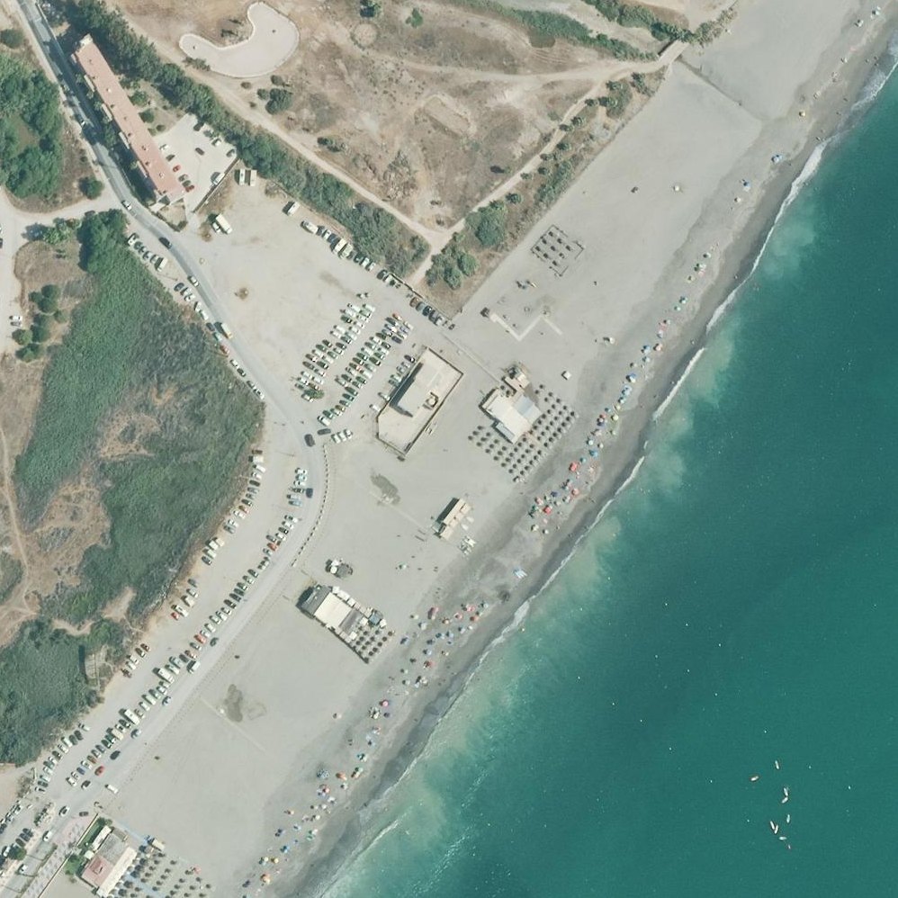 Aerial map of Direccion Palmeras