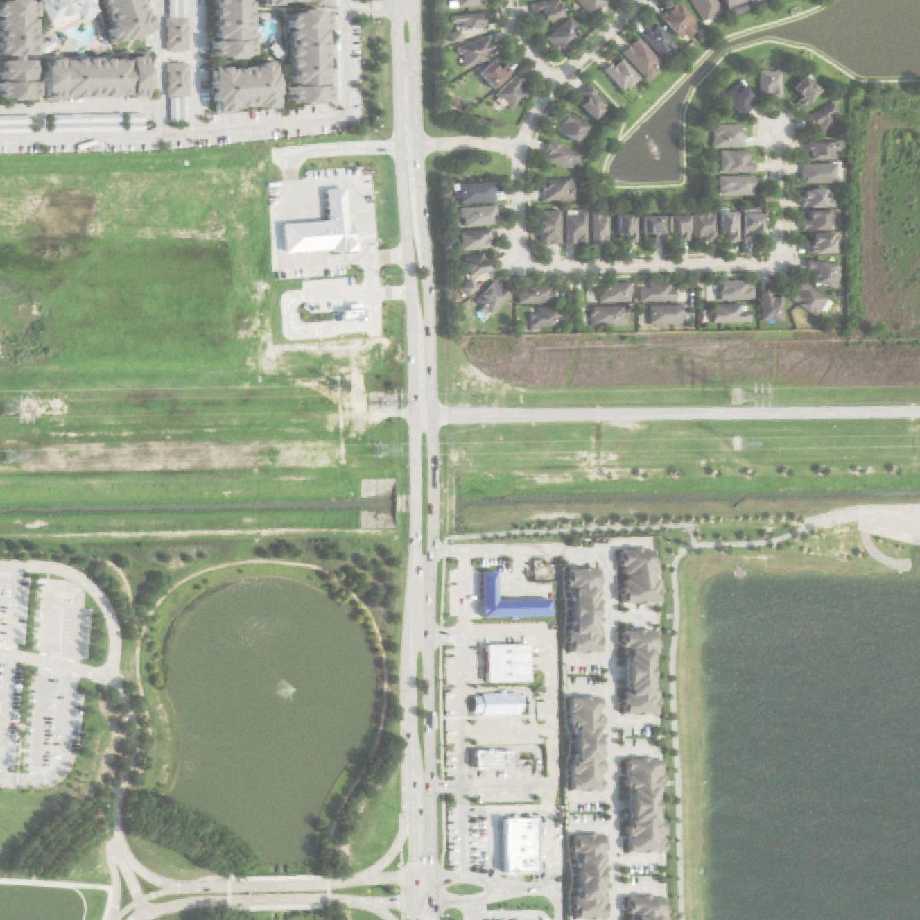 Aerial map of Dog Park Beach