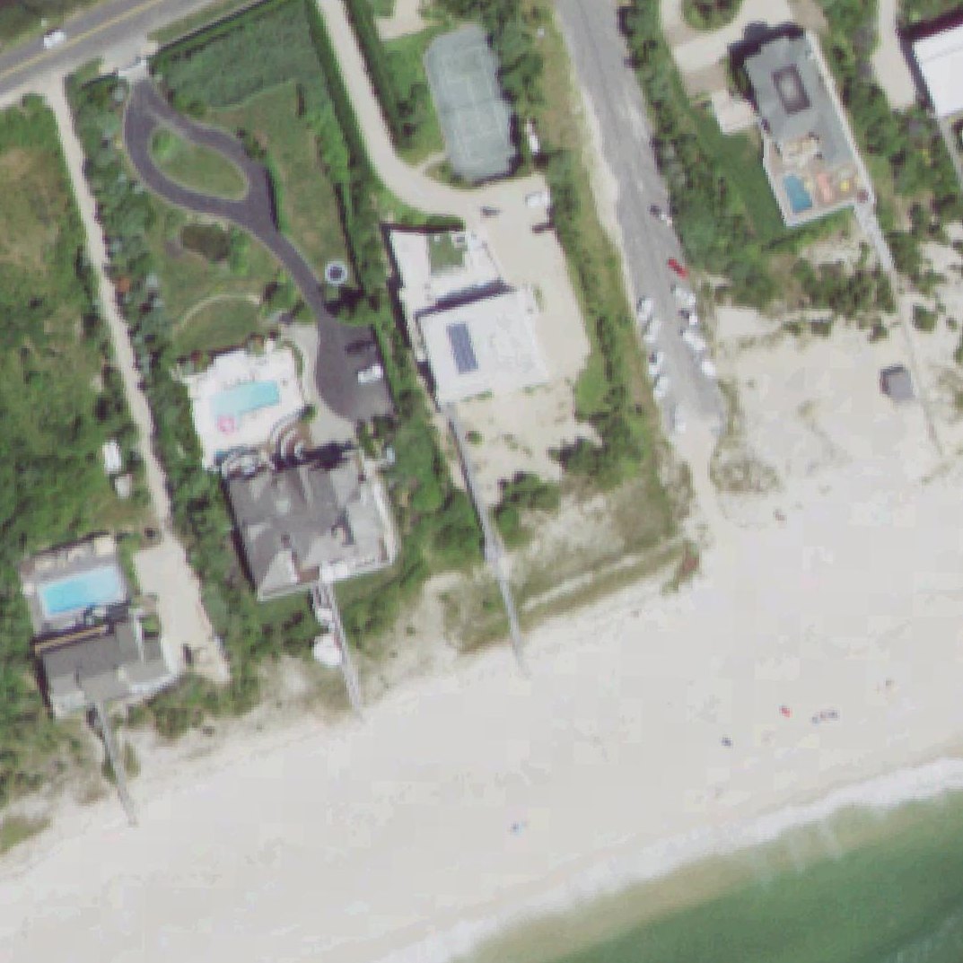 Aerial map of Dolphin Beach