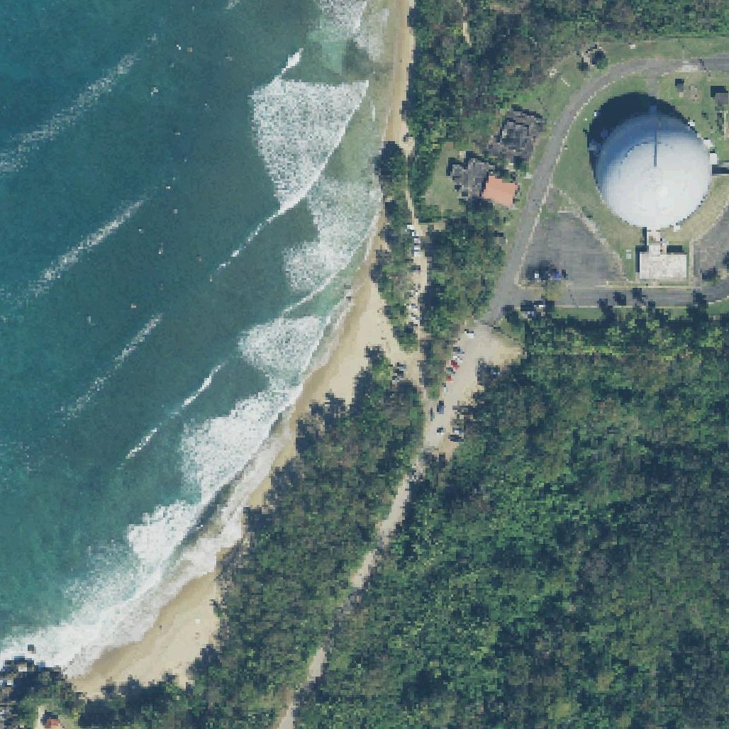 Aerial map of Domes Beach