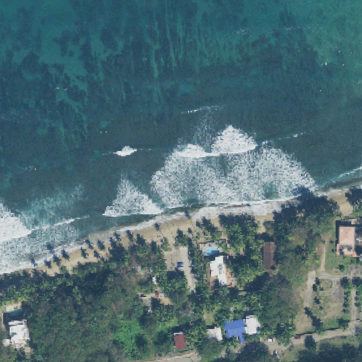 Aerial map of Don Antonio’s Beach