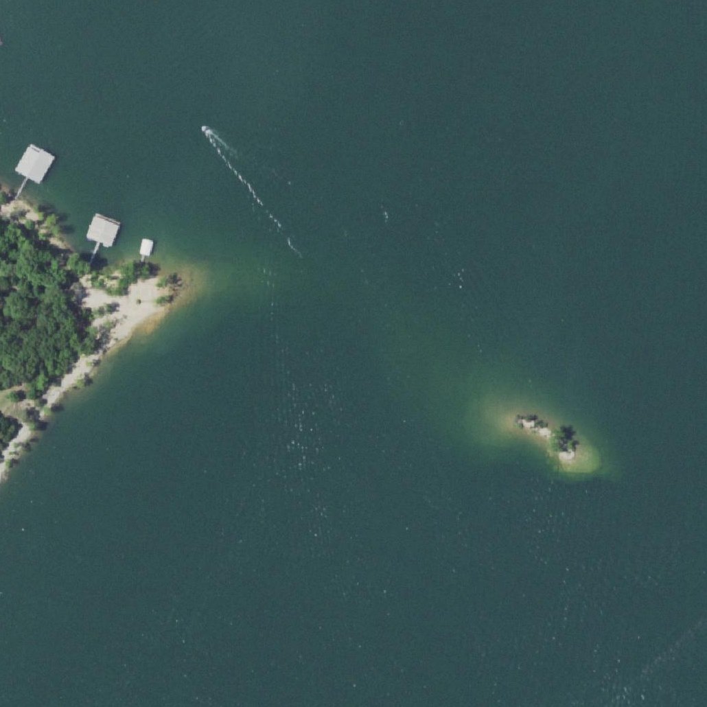 Aerial map of Don's Island