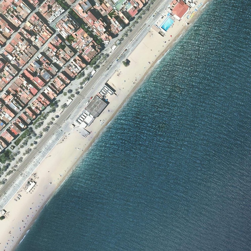 Aerial map of Donzella Banys