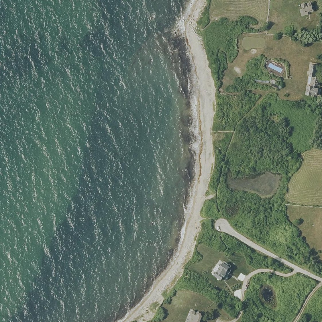 Aerial map of Dories Cove