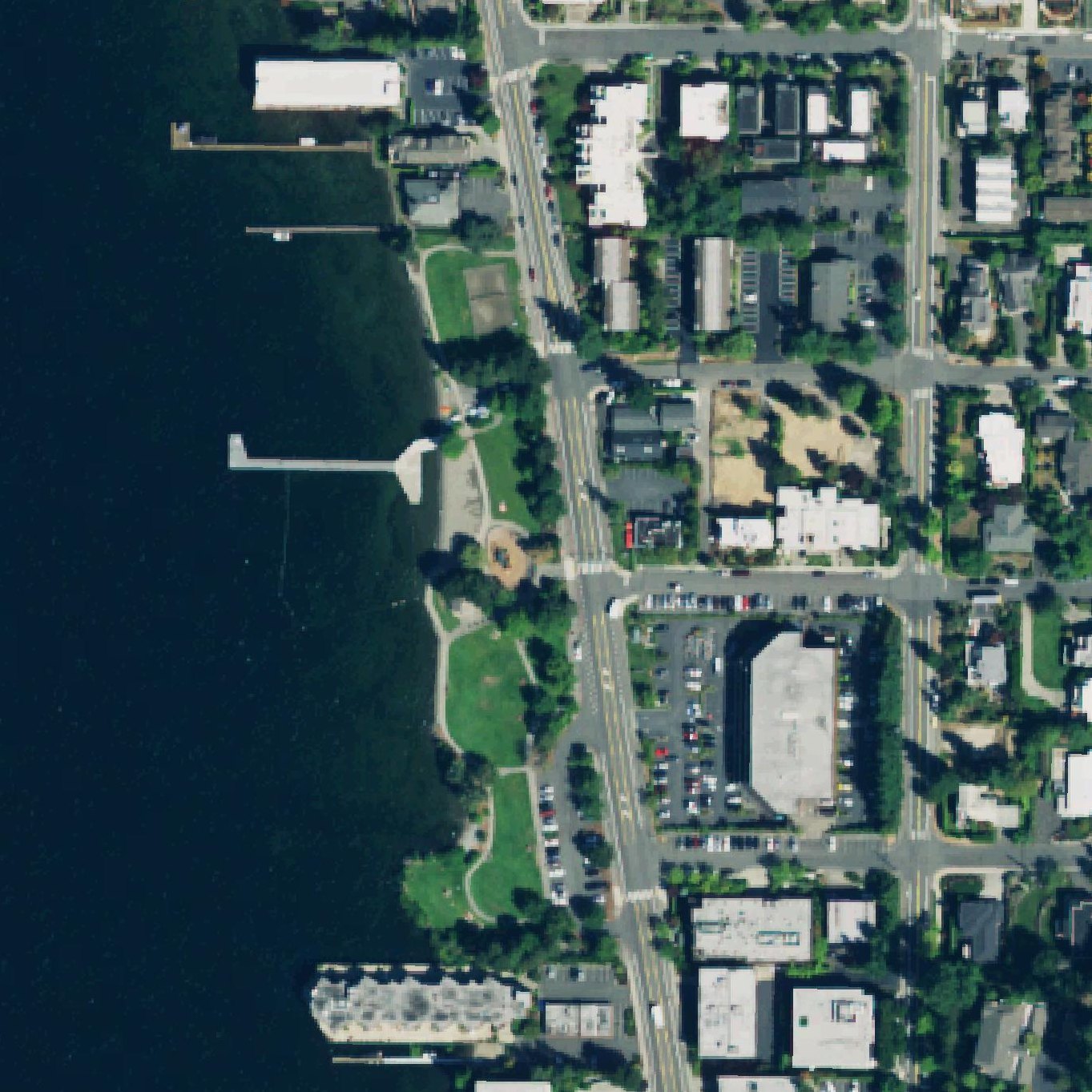 Aerial map of Doris Cooper Houghton Beach Park