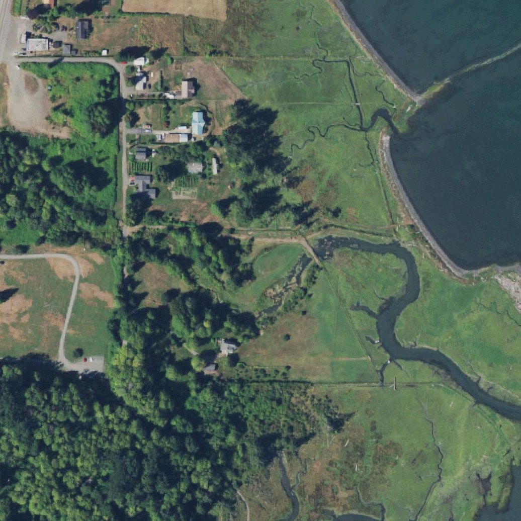 Aerial map of Dosewalip beach