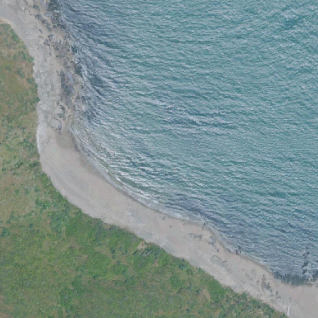 Aerial map of Duck Beach