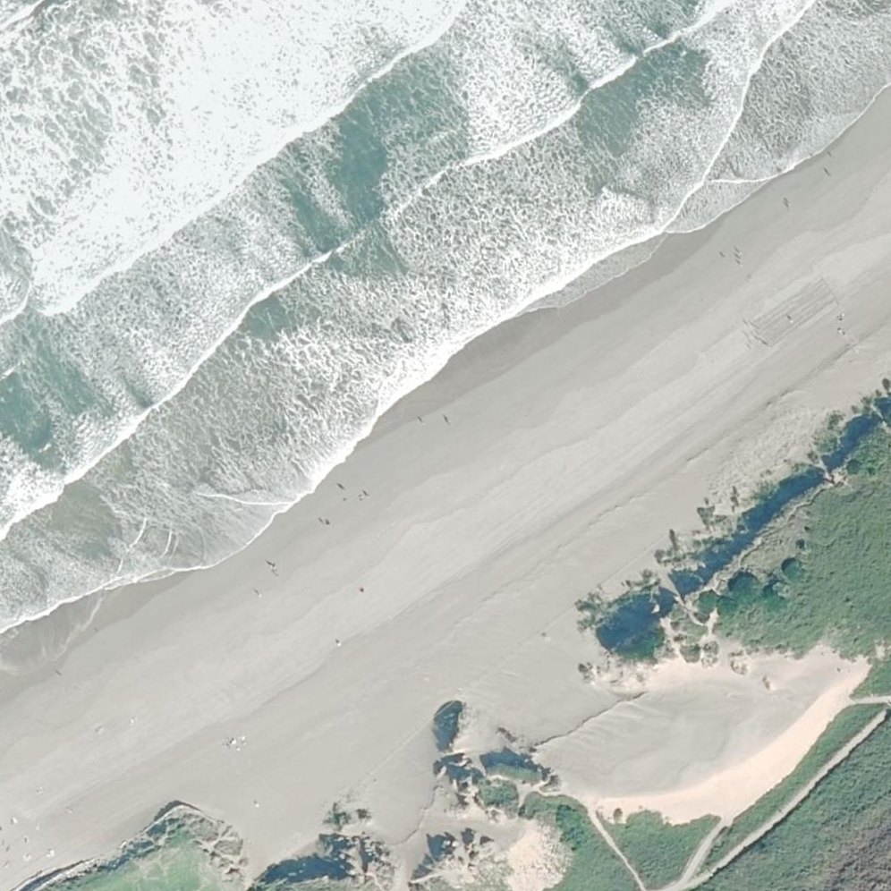 Aerial map of Dunas del Espartal