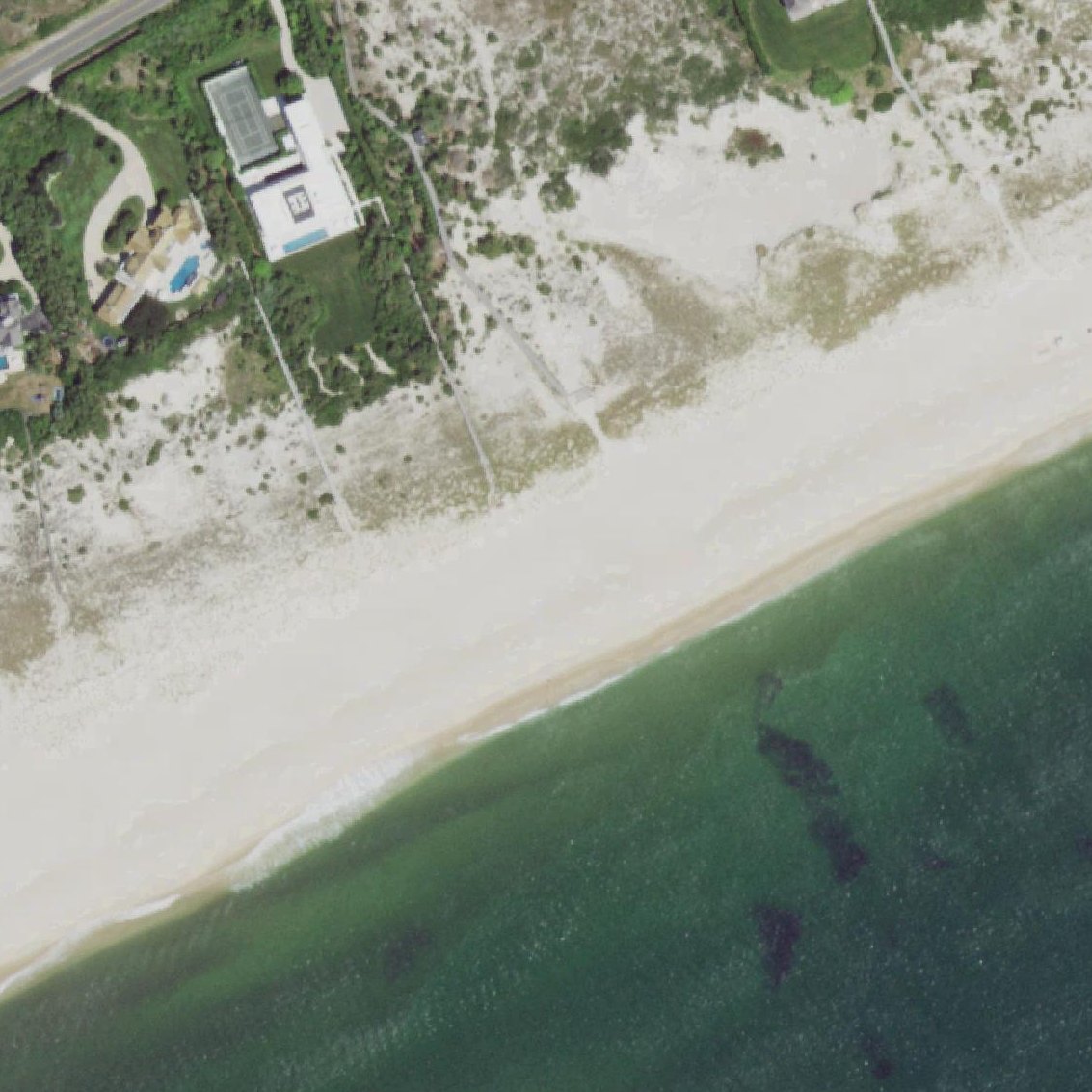 Aerial map of Dune Beach