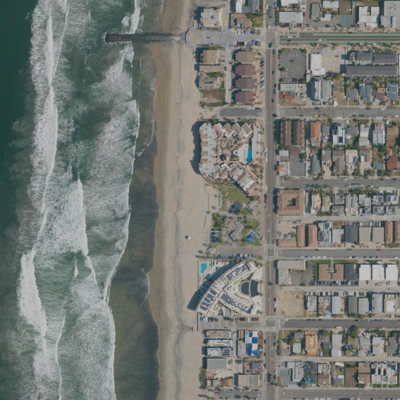 Aerial map of Dunes Park