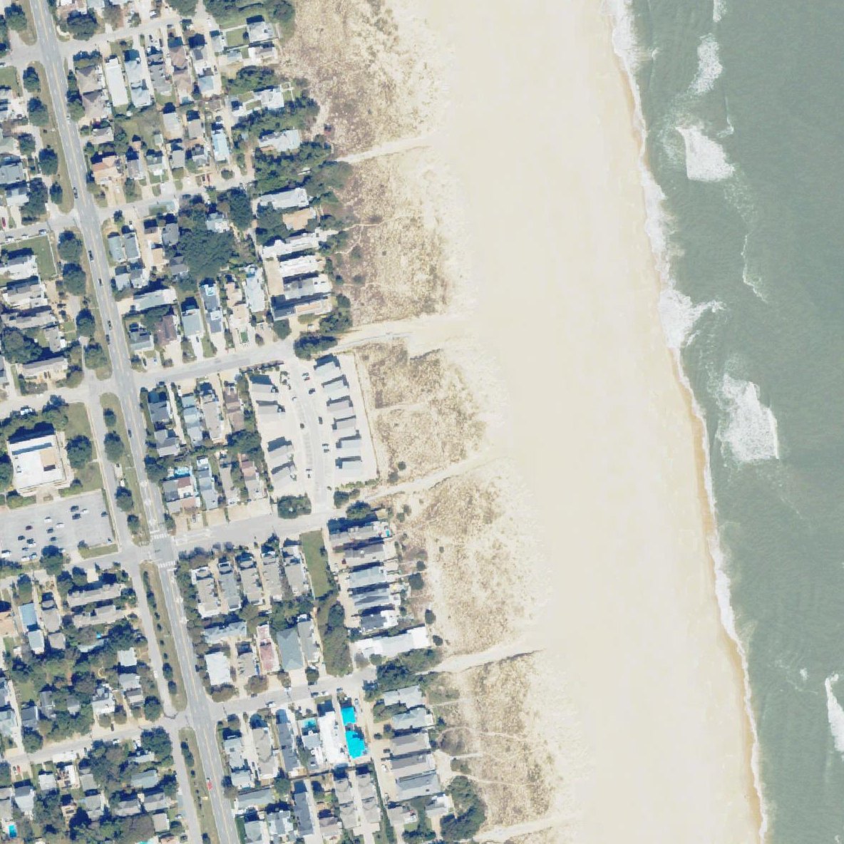 Aerial map of Dunes