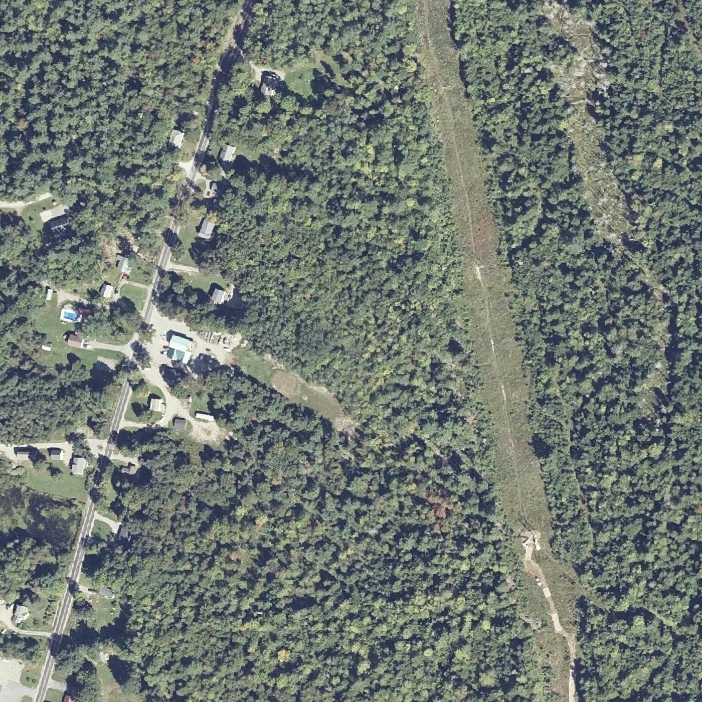 Aerial map of Dunn Beach