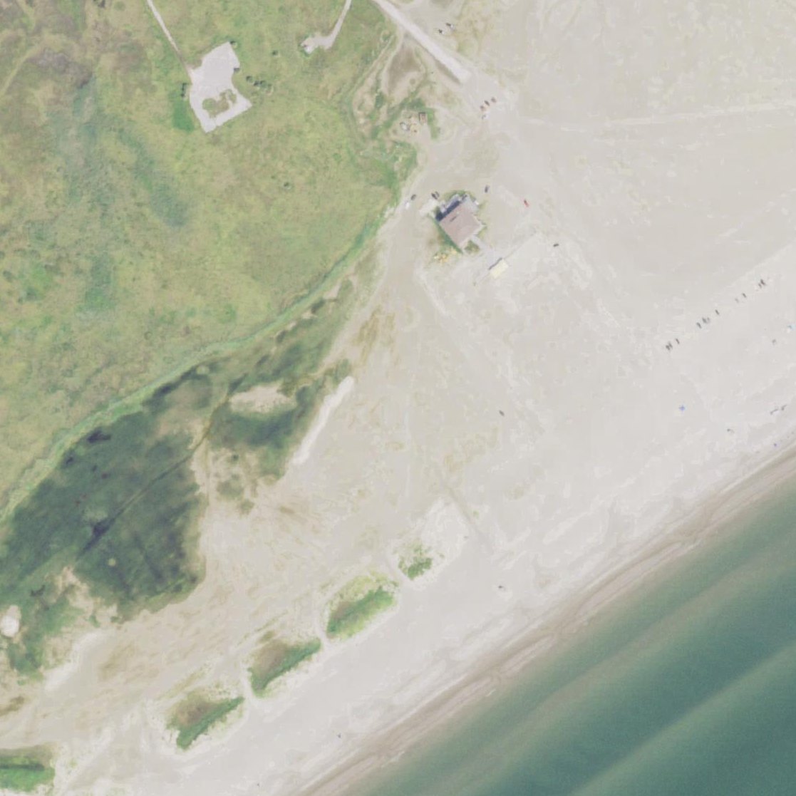 Aerial map of East Beach