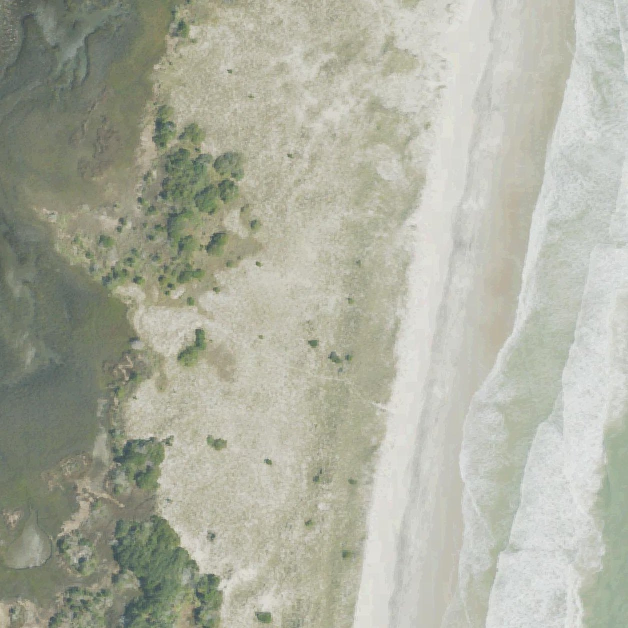 Aerial map of East Beach