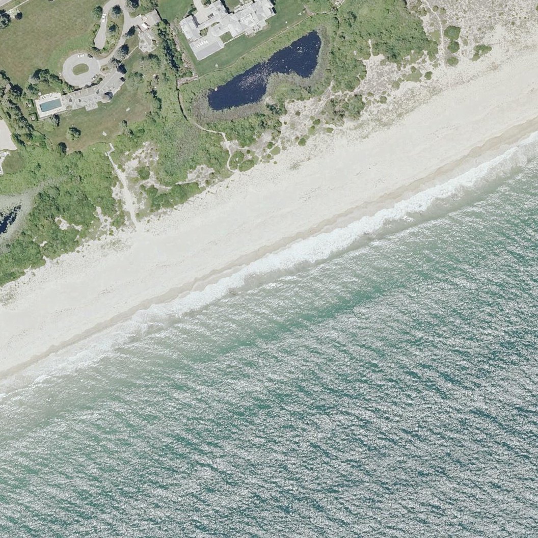 Aerial map of East Beach