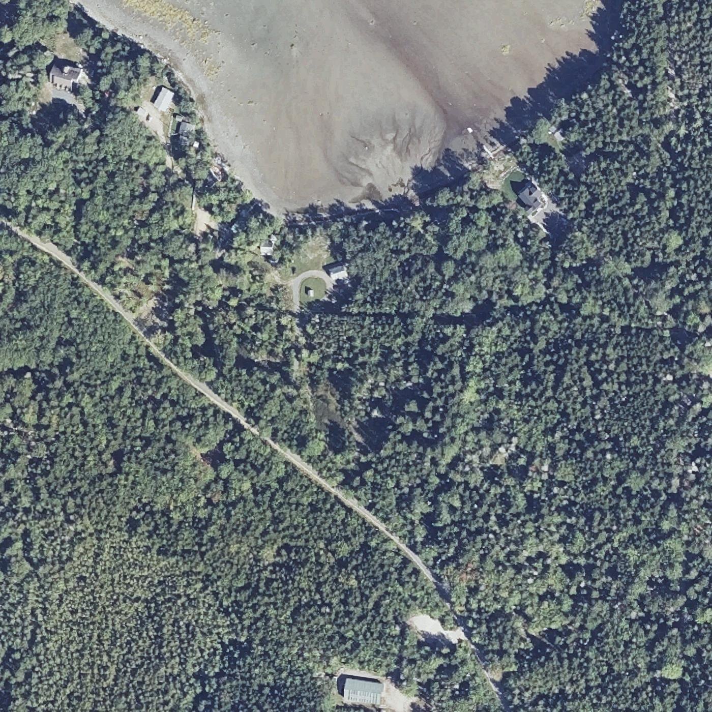 Aerial map of Eastern Beach