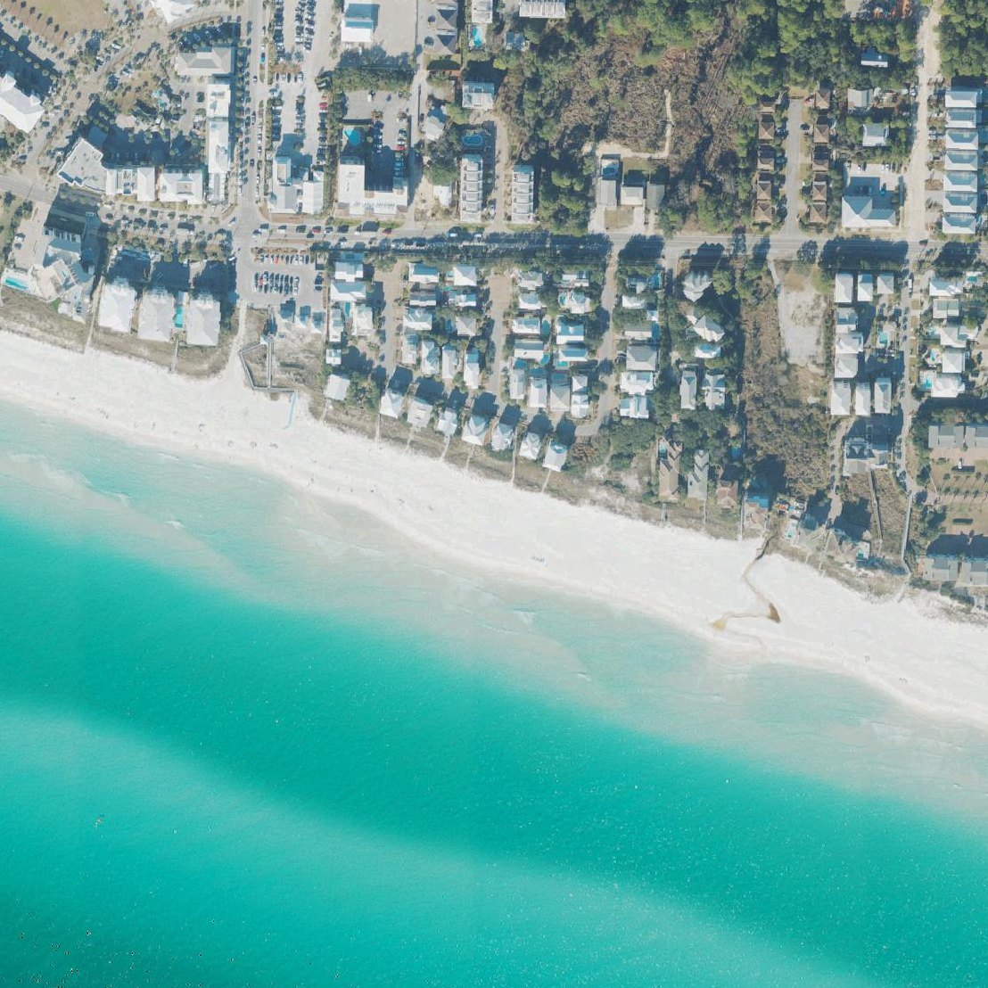 Aerial map of Ed Walline Regional Beach Access