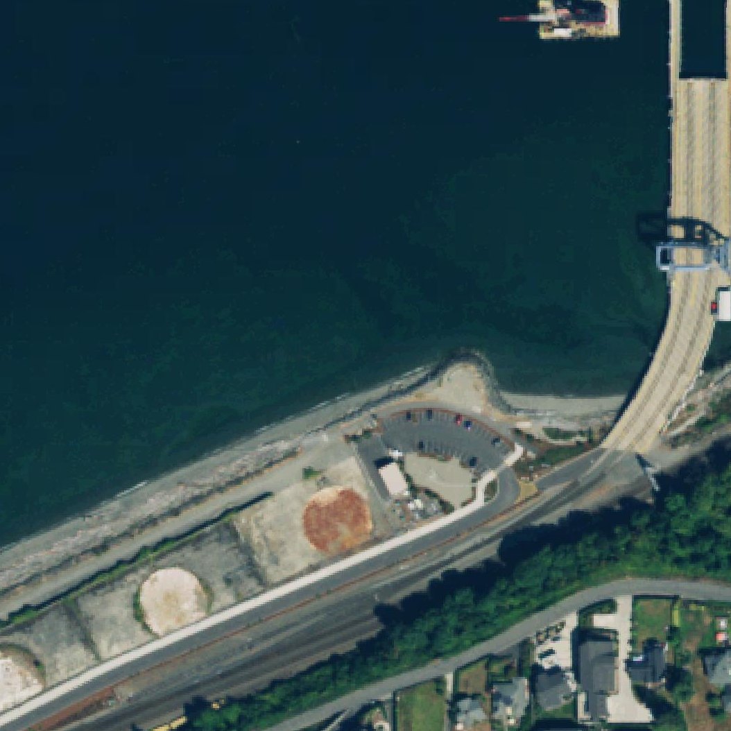 Aerial map of Edgewater Beach Park