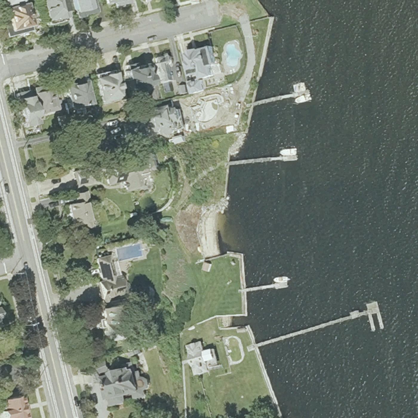 Aerial map of Edgewood Beach