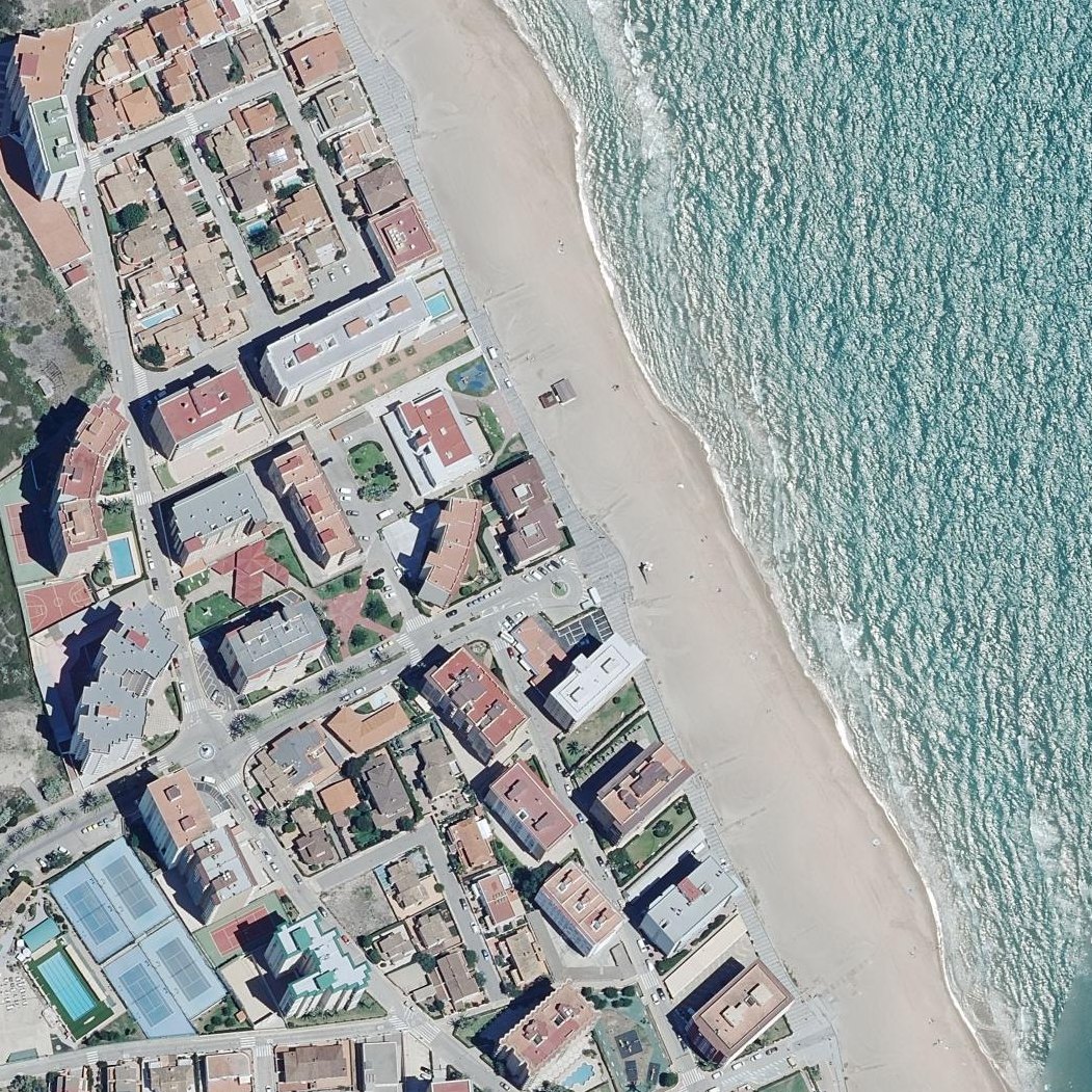 Aerial map of Edificio Torres Luxmar