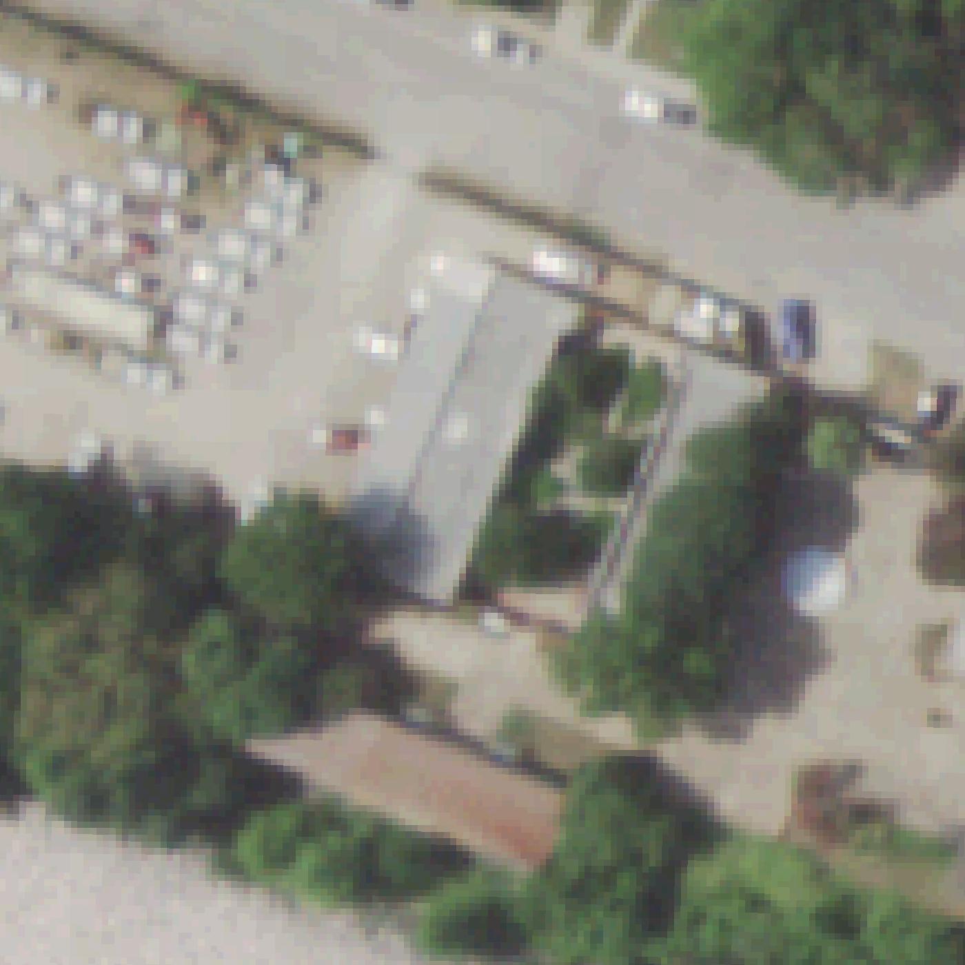 Aerial map of Edward Rendon Sr. Park at Festival Beach in Town Lake Metropolitan Park