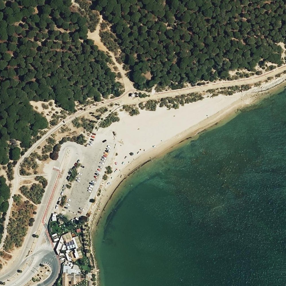 Aerial map of El Aculadero Beach 2