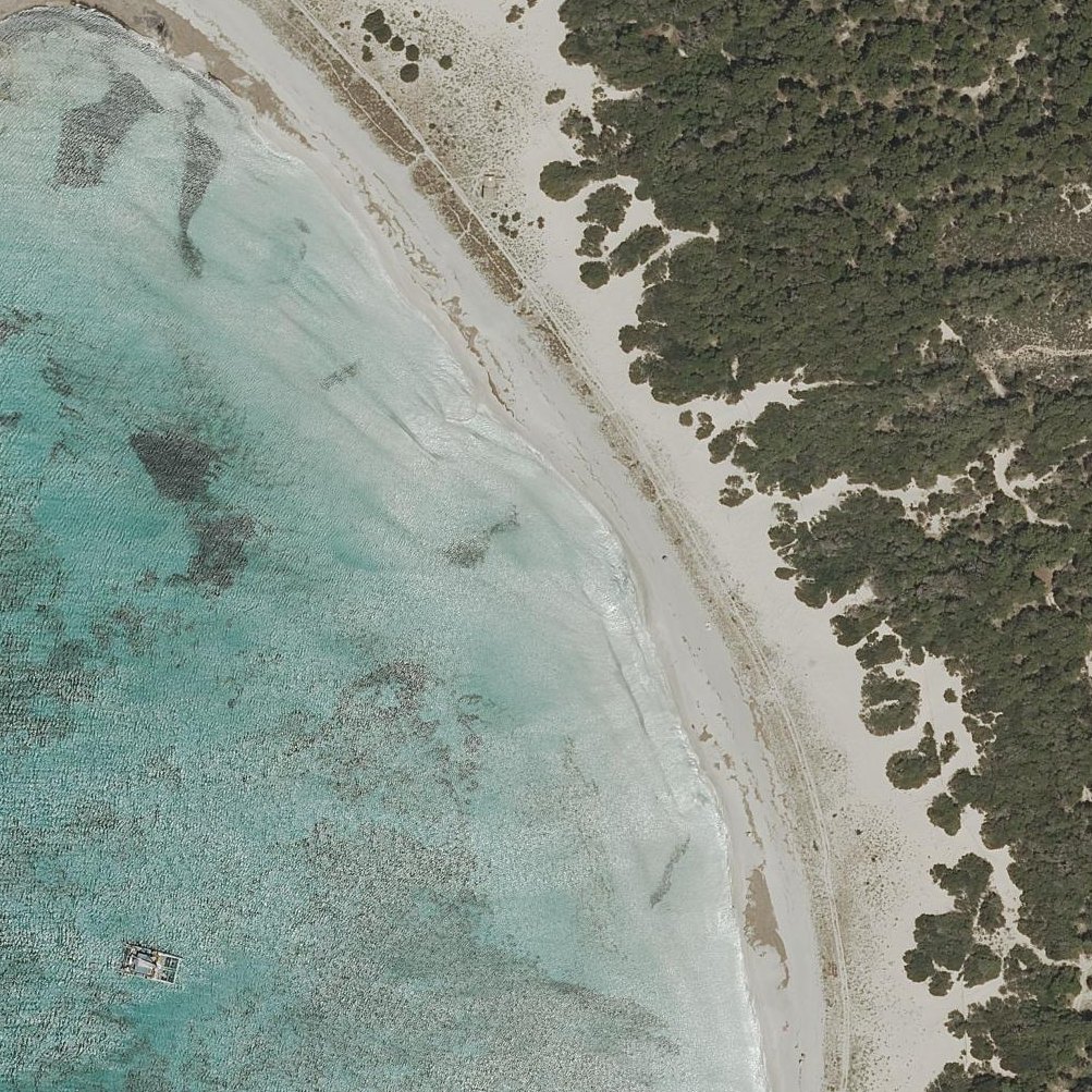 Aerial map of El Caragol