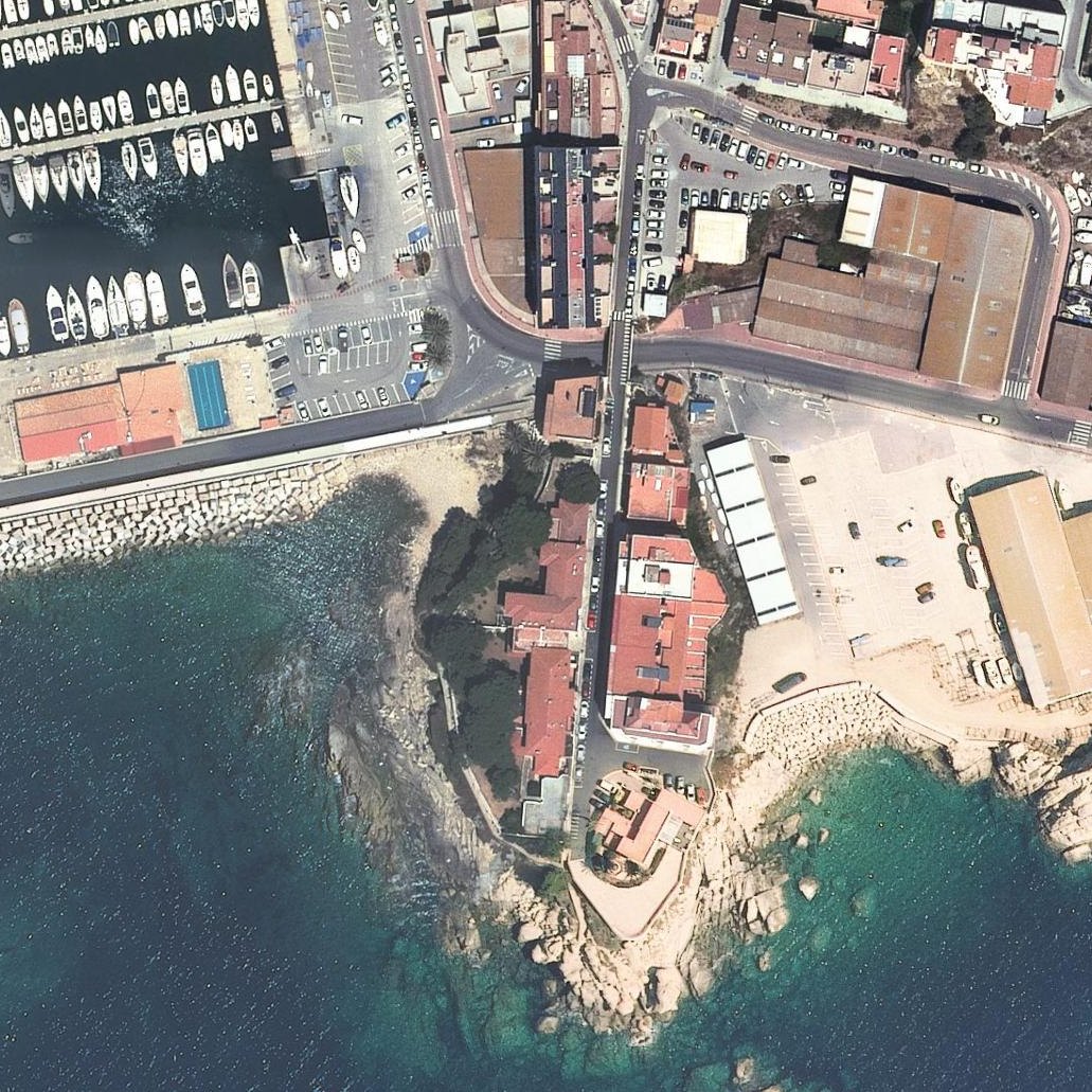 Aerial map of el Giber
