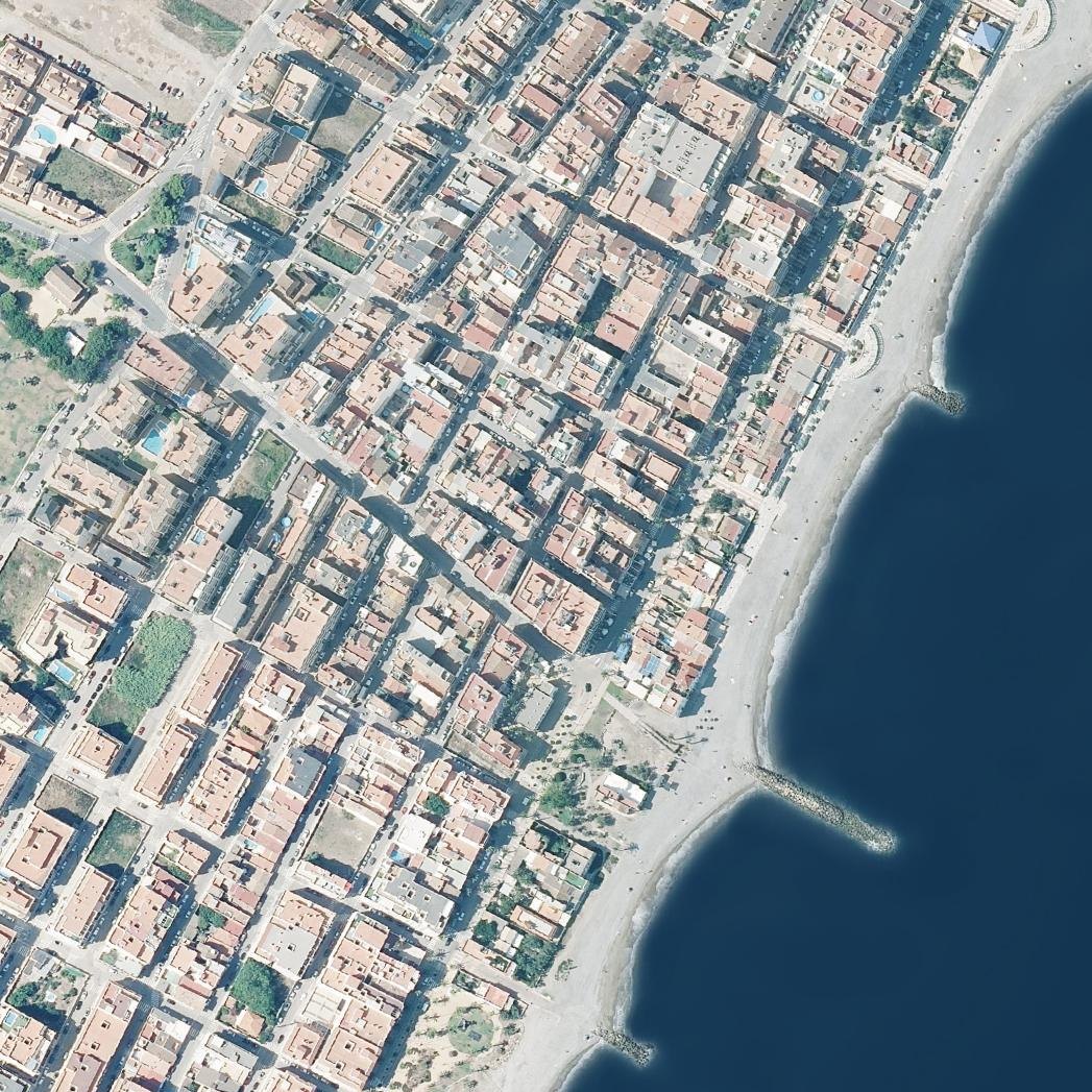 Aerial map of El Grao Castellón