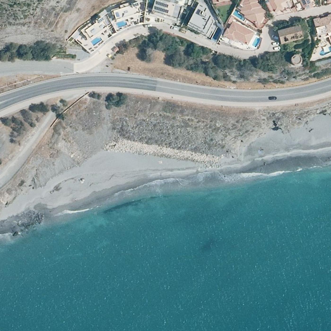 Aerial map of El Limite Nerja