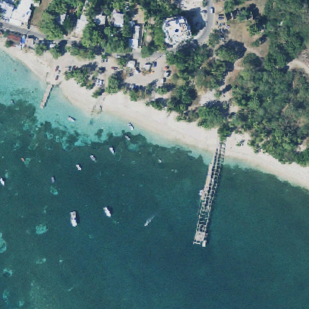 Aerial map of El Malecón La Esperanza