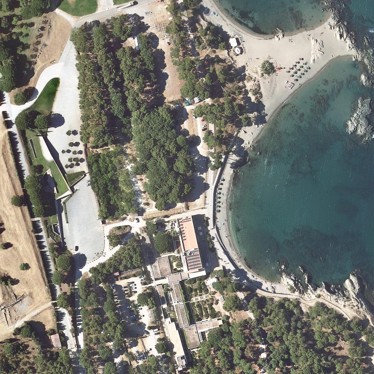 Aerial map of El Portitxol