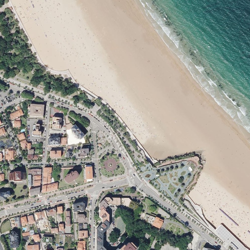 Aerial map of El Sardinero