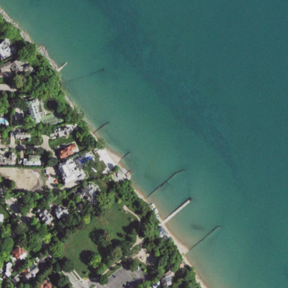 Aerial map of Elder Lane Beach