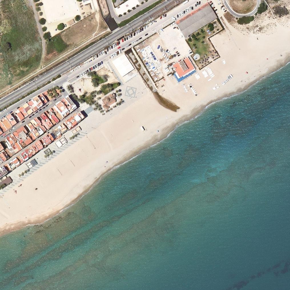 Aerial map of Els Muntanyans
