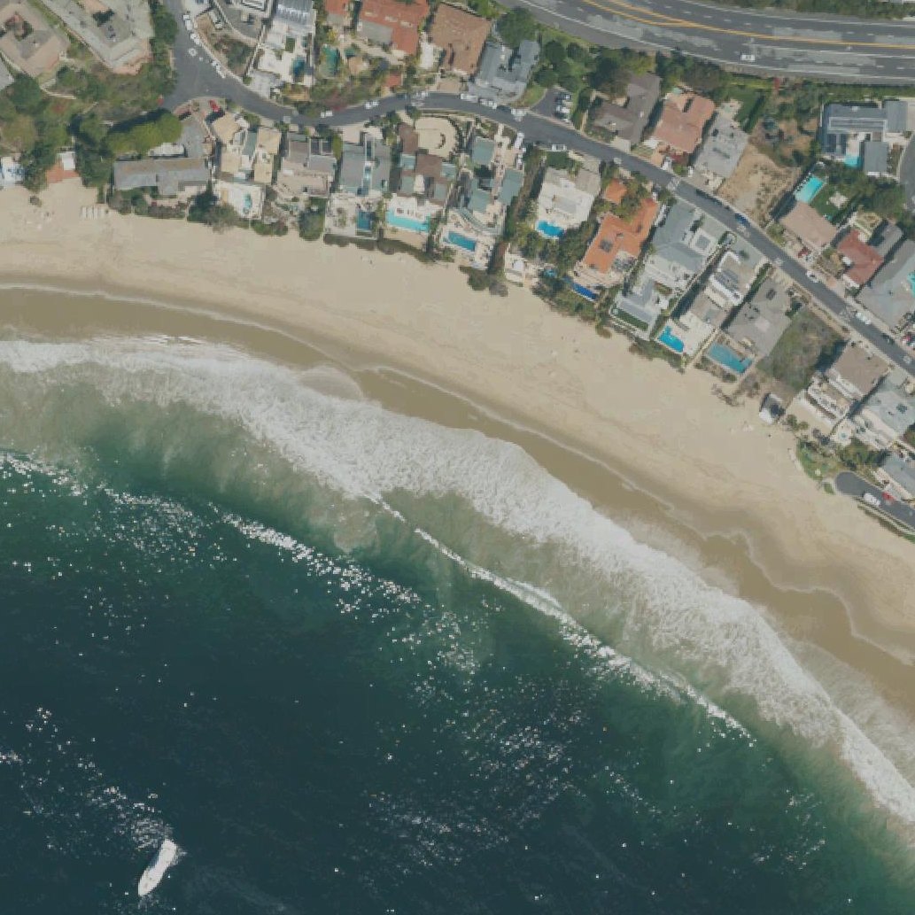 Aerial map of Emerald Bay