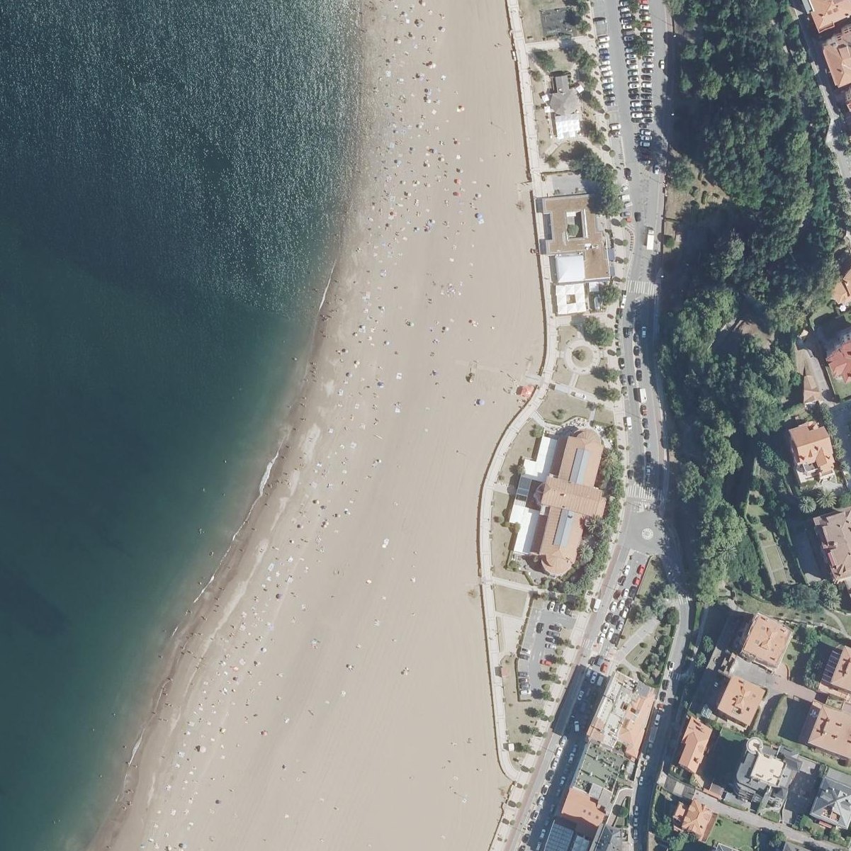 Aerial map of Ereaga