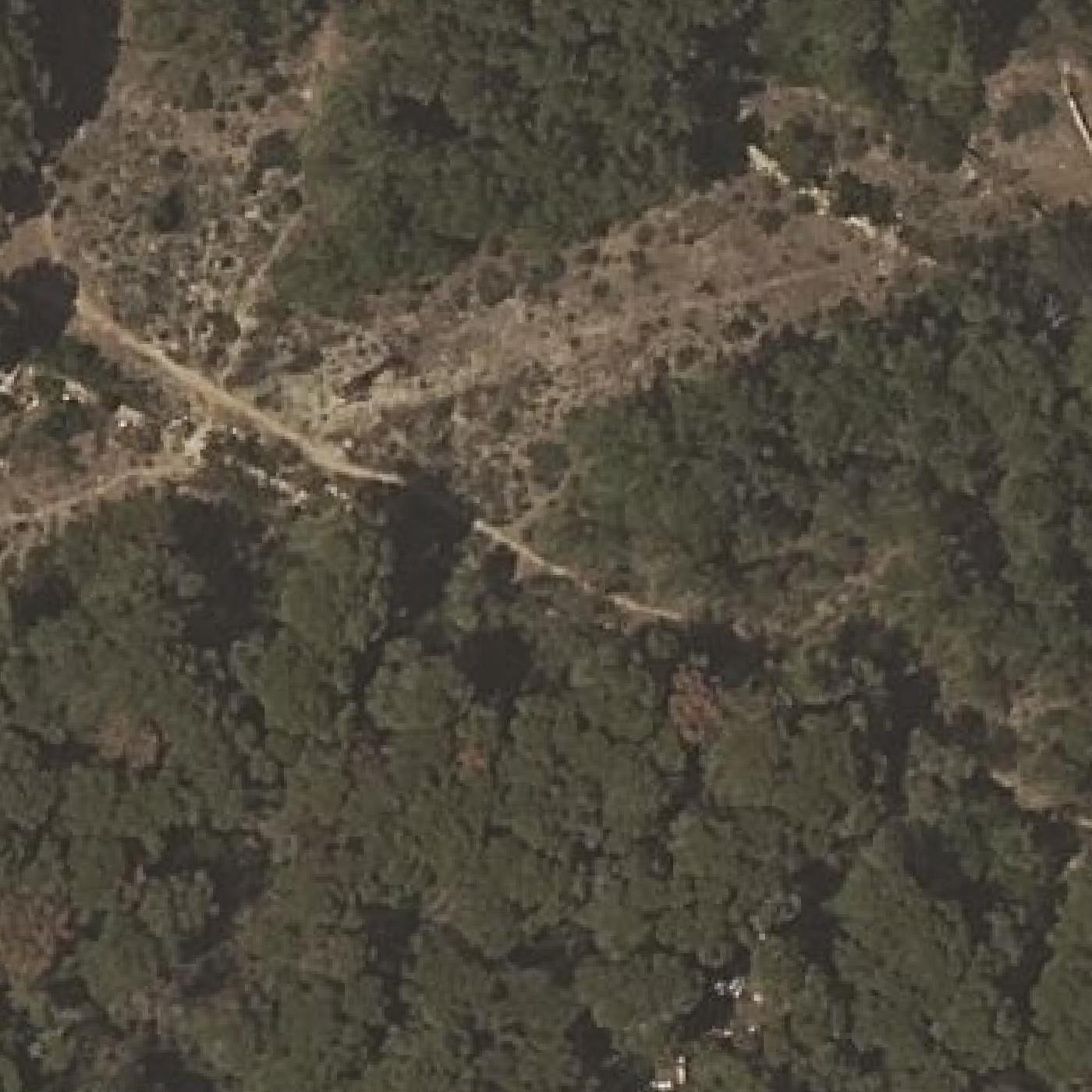 Aerial map of Es Canar