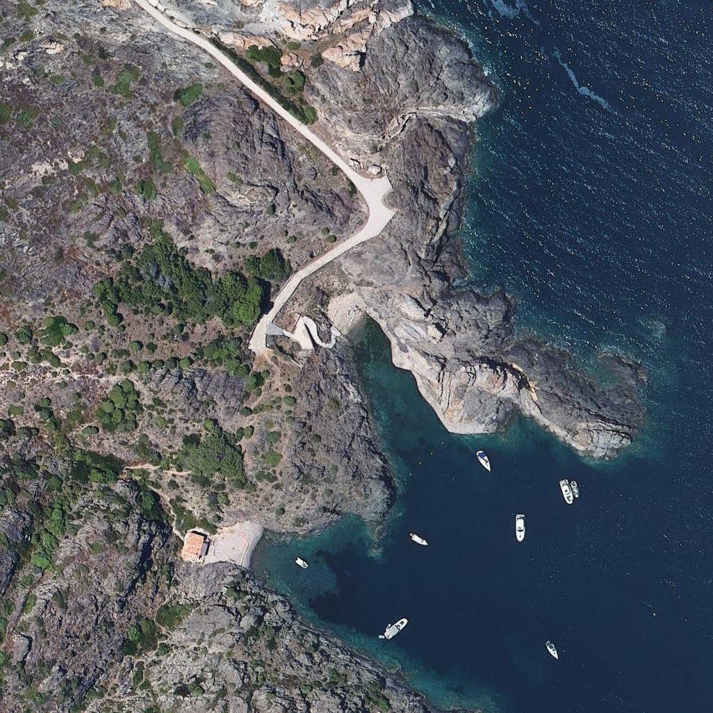 Aerial map of es Gentils