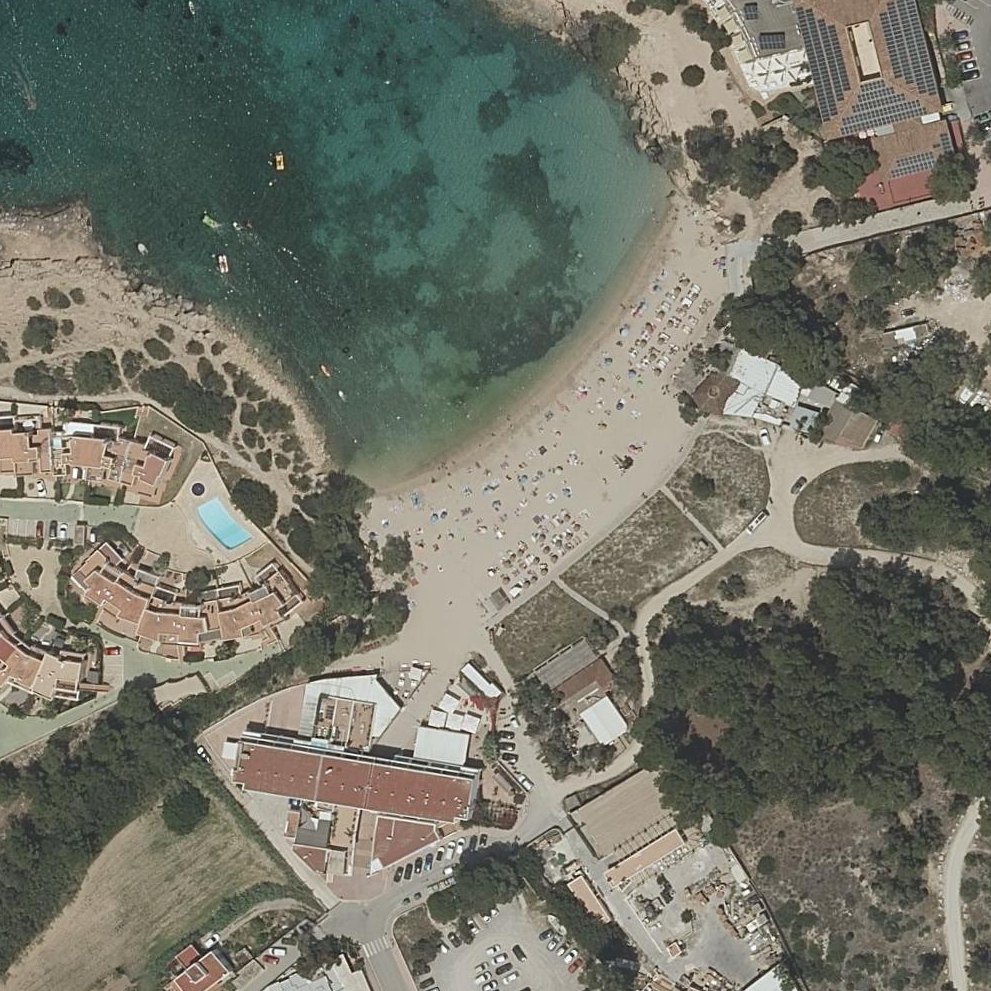 Aerial map of Es Port d'Es Torrent
