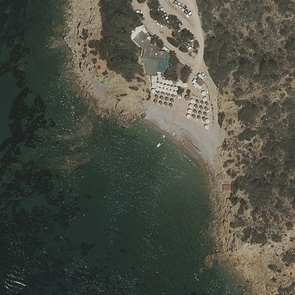 Aerial map of Es Torrent