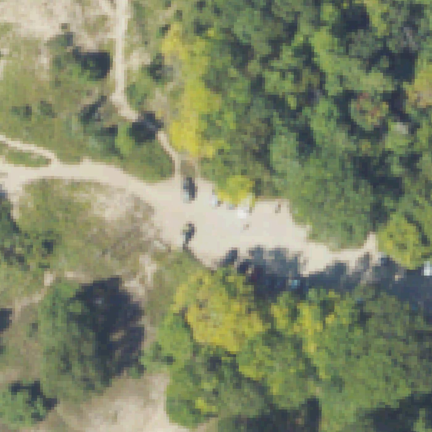 Aerial map of Esch Beach