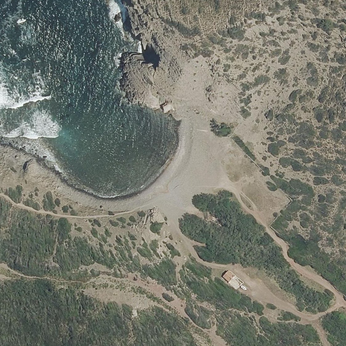 Aerial map of Ets Alocs