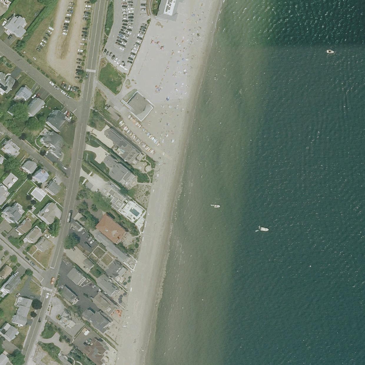 Aerial map of Fairfield Beach