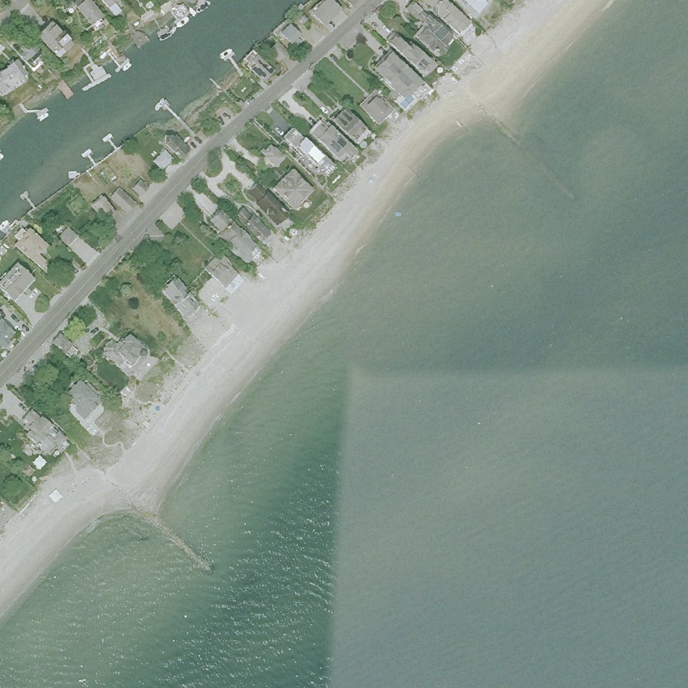 Aerial map of Fairfield Beach