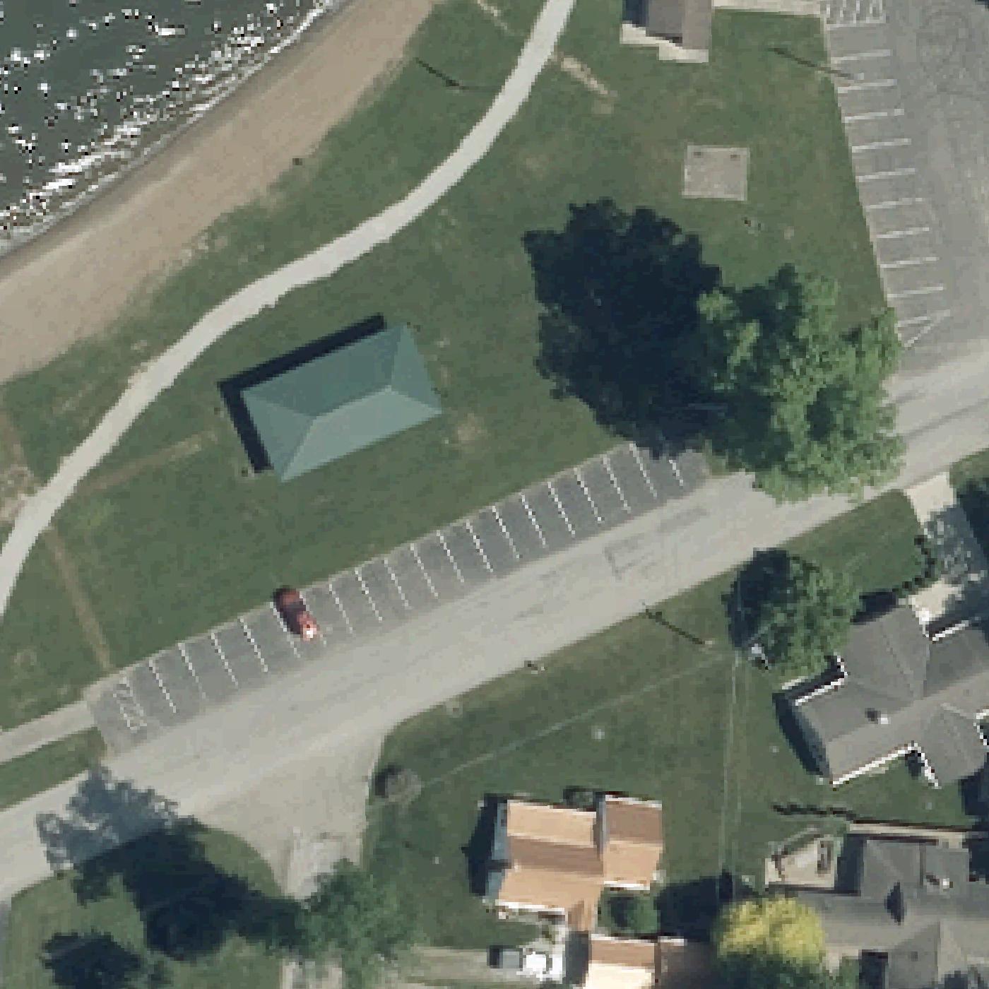 Aerial map of Fairfield Beach / South Shore